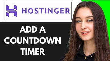 HOW TO ADD A COUNTDOWN TIMER IN HOSTINGER WEBSITE BUILDER (2025)