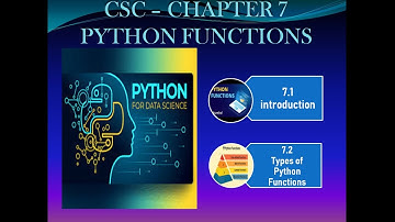 12TH STD - CHAPTER 7 - PYTHON FUNCTIONS [7.1 & 7.1.1 ]
