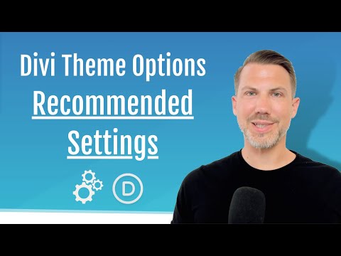 4.4 Divi Theme Options (settings)