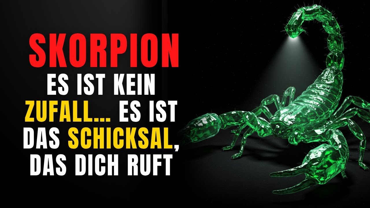 ♏Skorpion, Wenn das UNIVERSUM will, dass du mit JEMANDEM zusammen bist, wird es dir diese ZEICHEN...