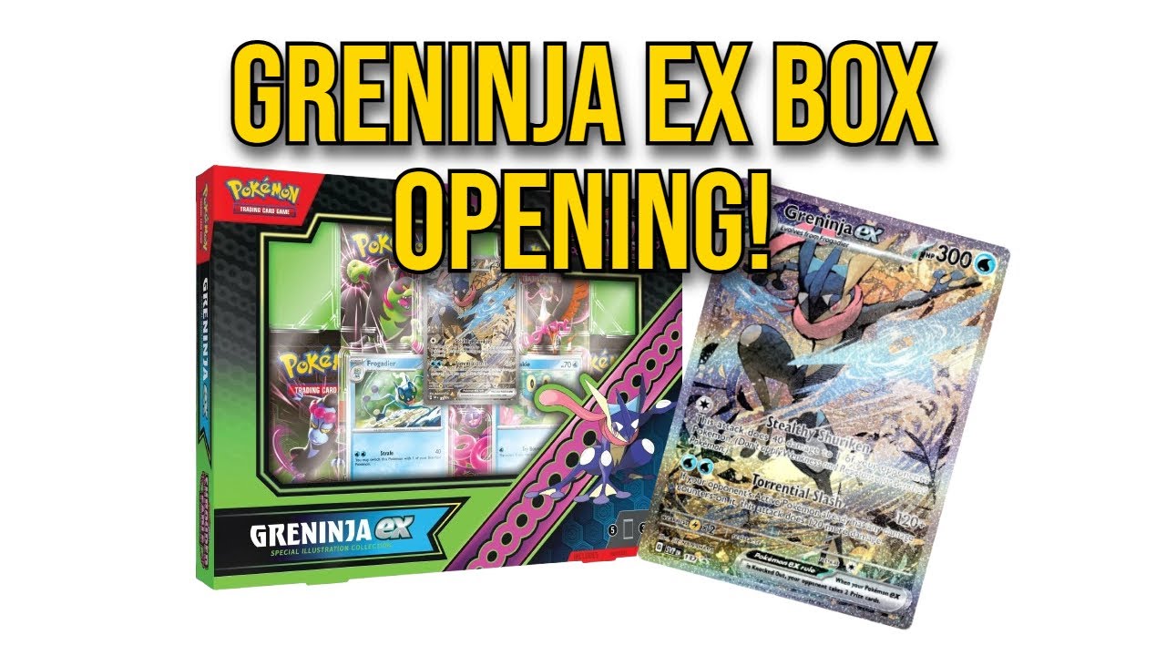 Pokémon Shrouded Fable Greninja ex Special Illustration Collection