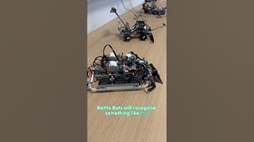 Studying #mechatronics means robots battle 🤖🥊