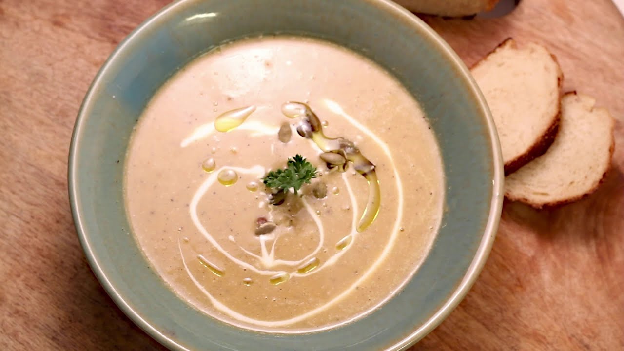 Roasted Pumpkin Soup Recipe YouTube