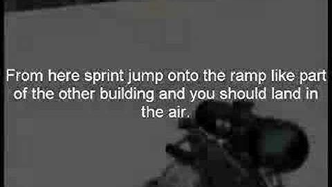 COD4 Crossfire Out of Map Tut