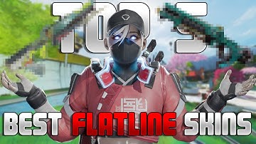 *TOP 5* FLATLINE SKINS in APEX LEGENDS