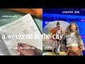 a perfect weekend in NYC (london friends in the city, karaoke, brunch, journaling, exploring alone)