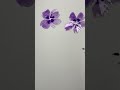 Simple watercolor flowers by Nathalie Art.