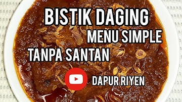 Bistik Daging Sapi || Menggoda Mata, Memancing Selera...
