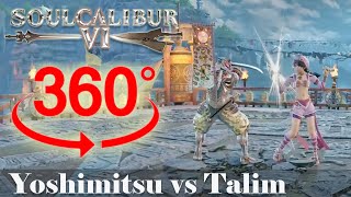 360° VR, Yoshimitsu vs Talim, SOULCALIBUR VI, Gameplay, No Commentary, 4K, ULTRA HD