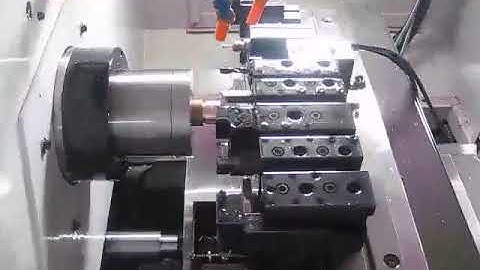 XKNC-50G small gang-tool type CNC lathe