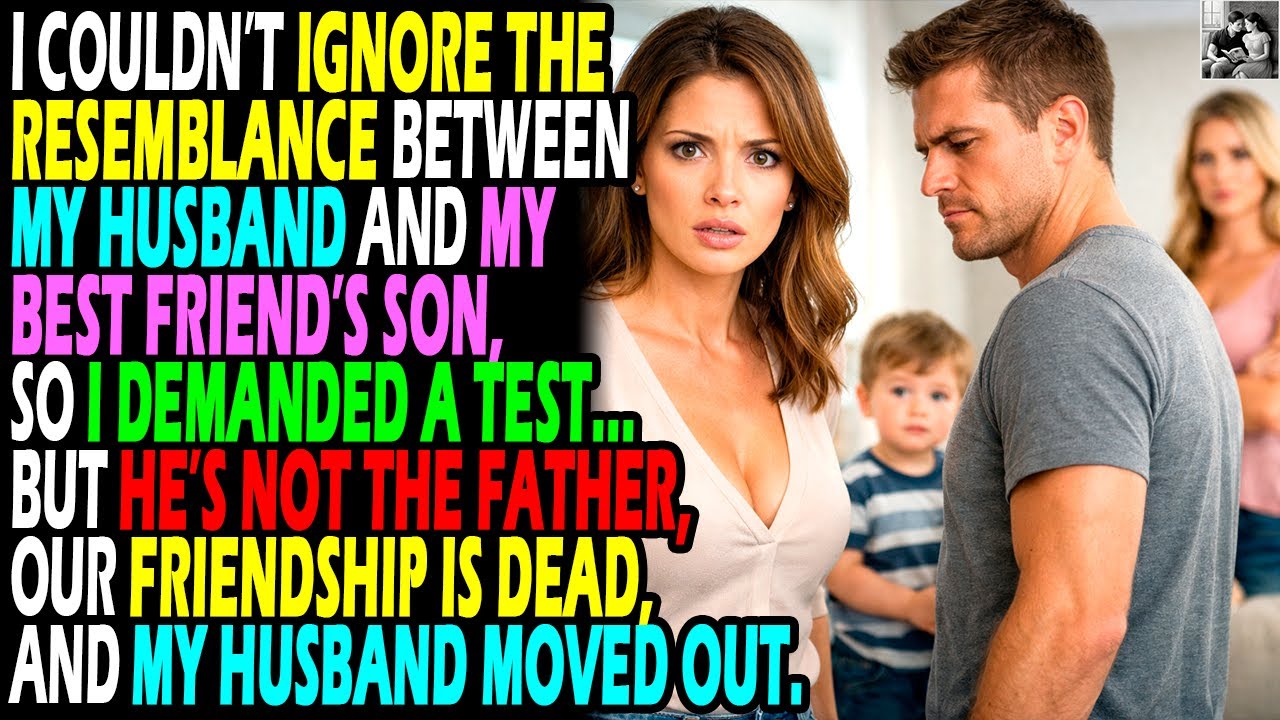 Я не могла игнорировать сходство между моим мужем и сыном моей лучшей подруги, поэтому потребовал...