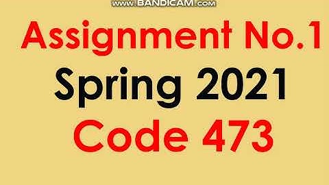 AIOU Code 473-1 Solved Assignment No.1 Autumn 2021