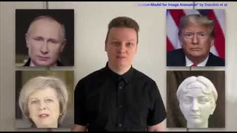 FIRST ORDER MOTION MODEL FOR IMAGE ANIMATION