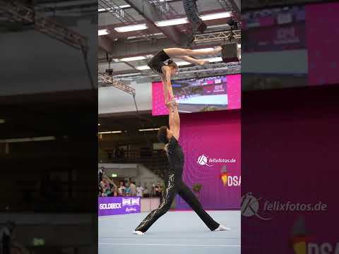WOW .. see this balance element from this young mixpair from Germany - acrobatic gymnastics 2026
