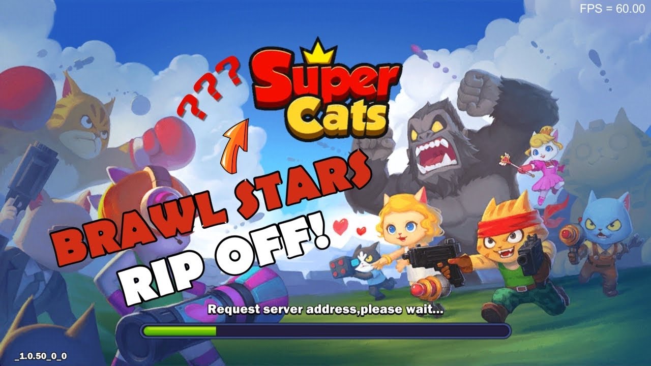 Brawl Stars Rip Off Supercats Youtube - all brawl stars rip offs