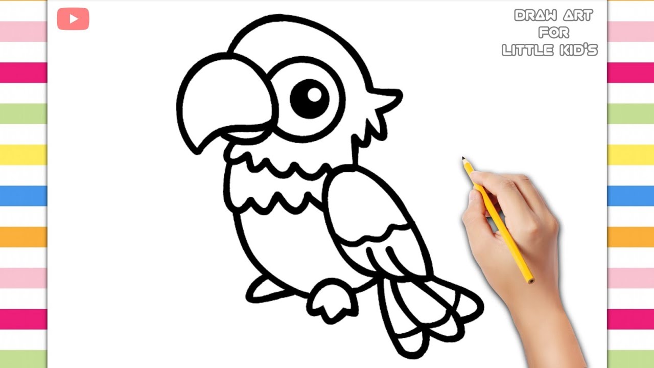 how-to-draw-a-parrot-easy-drawing-colour-for-kids-and-toddlers-draw
