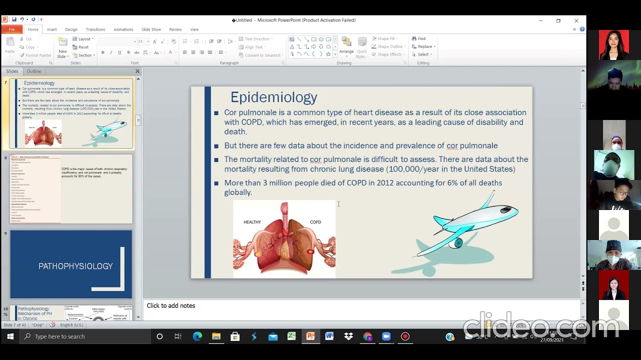 Kuliah Cor Pulmonale untuk Coass FK UNSRAT