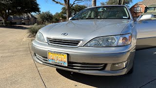 Tour of my new Lexus! (2001 Lexus ES300 beater car)