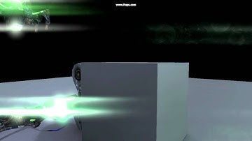 UDK anamorphic lens flare