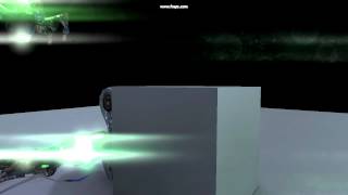UDK anamorphic lens flare