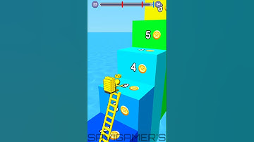 Ladder race (lvl 33-34) | mini games #shorts #Androidgames #iOSgames