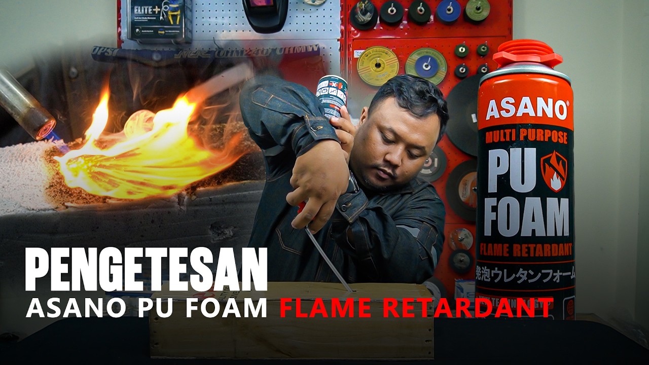 Pengetesan Produk ASANO Multi Purpose PU FOAM 