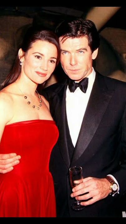 pierce brosnan and keely shaye #celebritiescouple #shortvideo forever