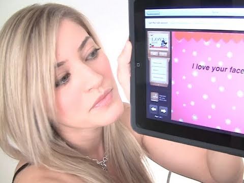 Will you be my Valentine?! iJustine reviews Scrappad for iPad!