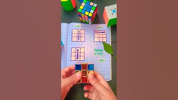 metallic cube 3 by 3 Rubik