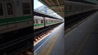 大阪メトロ　中央線 20系 発車シーン