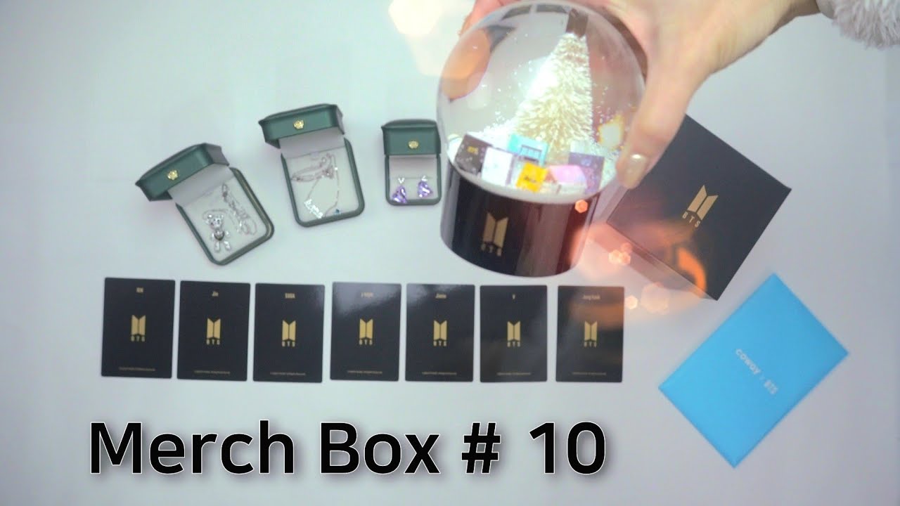 BTS MERCH BOX #10