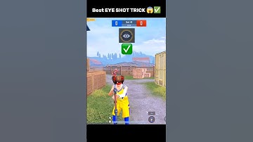 Best EYE SHOT TRICK Tips And Tricks 😱✅ #pubgmobile #mrijazplays #pubgtips #tipsandtricks
