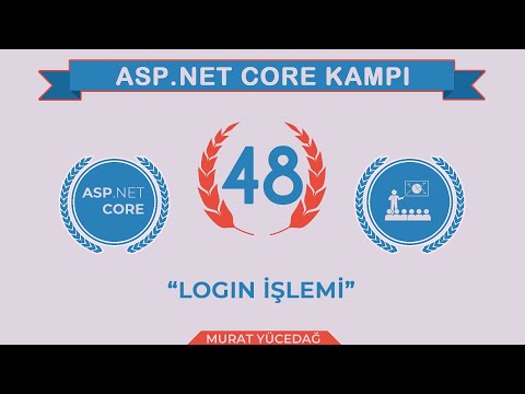 #48 Asp.Net Core 5.0 Proje Kampı Login İşlemi