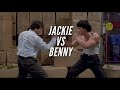 Jackie chan vs benny the jet urquidez  dragons forever 1988