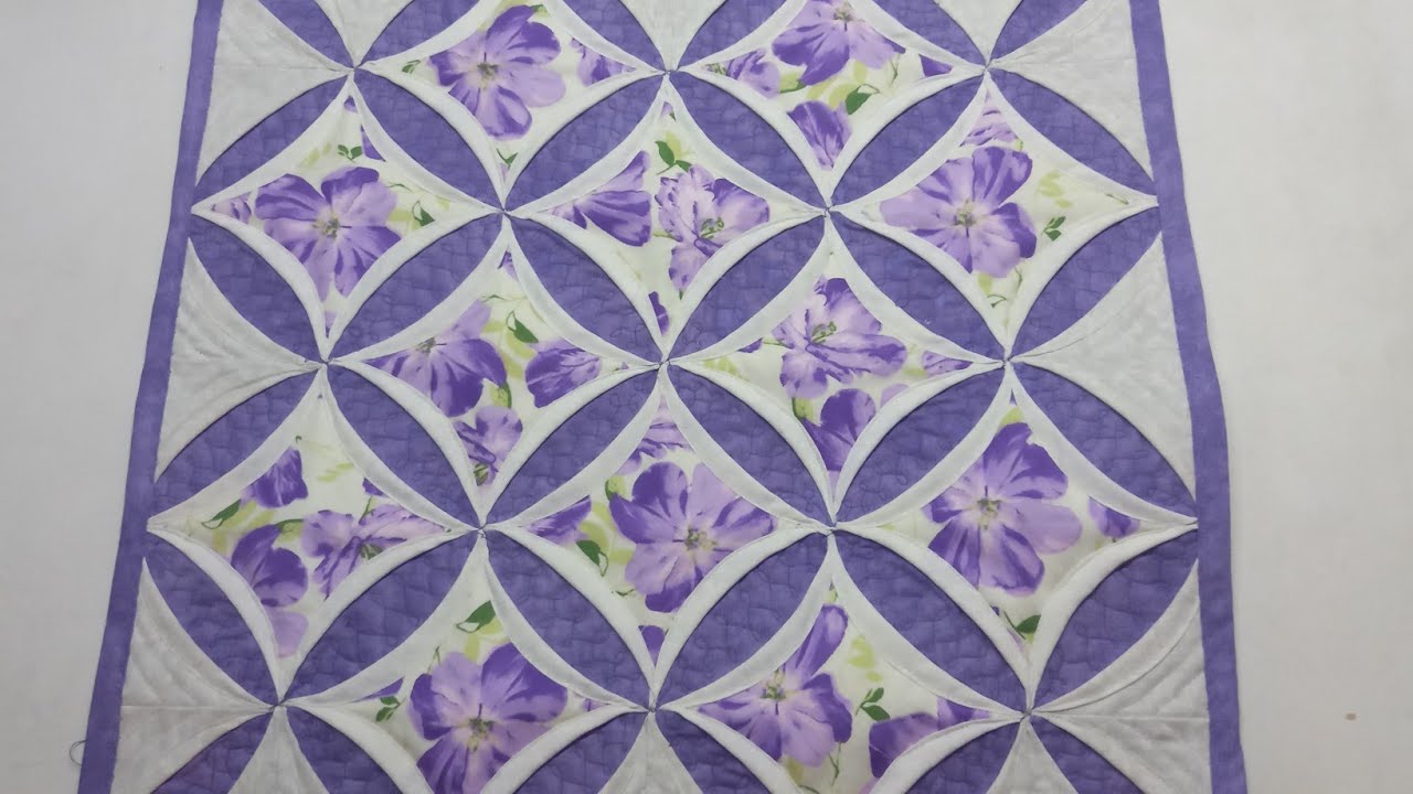 Лоскутные "кафедральные окна" - простой способ пошива и красивый результат