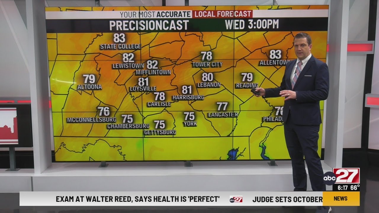 Brett's Wednesday Morning Daybreak Forecast - YouTube