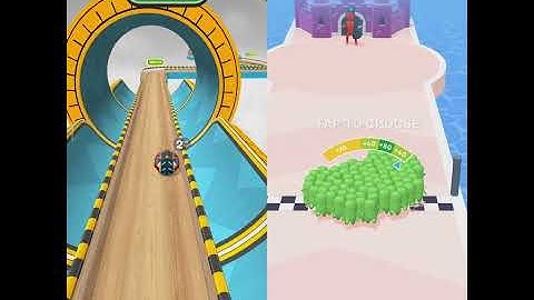 Going ball Vs Count Masters Gameplay All Levels Android,iOS BIG UPDATE MAX LEVEL-2021