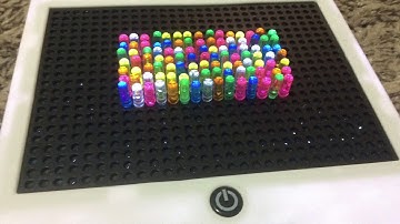 Stop  motion lite brite