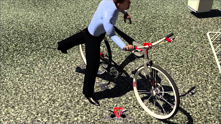 Concept city folding bike hybrid Animation | By Jo...