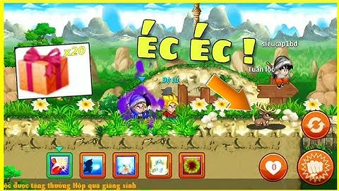 Ngọc Rồng Online - Sự Kiện Noel 2018 - Mở 20 Hộp Quà Giáng Sinh - Dắt Tuần Lộc