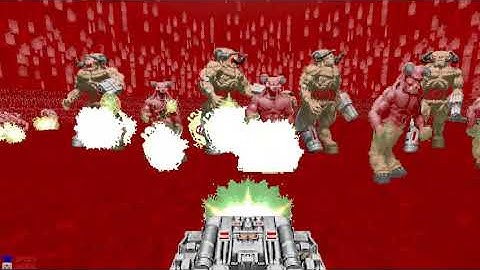 DOOM MOD dmp2012 Doomworld Mega Project 2012 HELLS CHEF By Various MAP 32