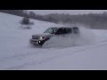 Lr 3 discovery 3 pajero 4 drift  in snow