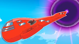 Using BLACK HOLES To STEAL The AIRSHIP in Henry Stickmin The Complete Collection