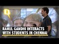 Rahul Gandhi Interacts With Students at Stella Maris Women’s College, Chennai