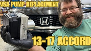 13-17 Honda Accord ABS Light Code 121-11 VSA Solenoid Malfunction