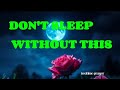 👉 Don’t Sleep Without Saying This Prayer | God Is Listening