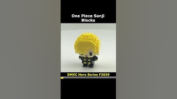 One Piece Sanji F3039 Mini Blocks Preview #lego #brick #miniblock #nanoblock #block