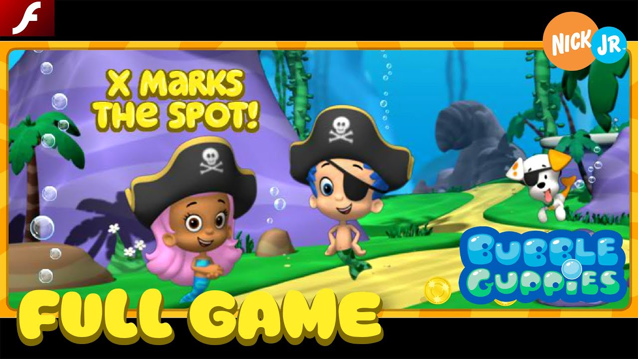 Bubble Guppies X Marks The Spot Flash Nick Jr Games YouTube Bubble Guppies X Marks The Spot Flash Nick Jr Games YouTube