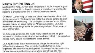 mlk jr worksheet