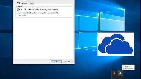 How to Disable/Uninstall OneDrive in Windows 10
